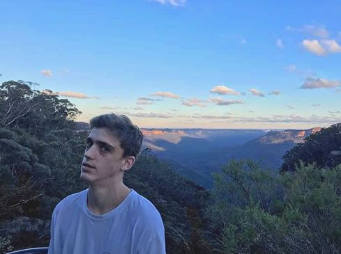 Ethan Cormack Anderson traveling.